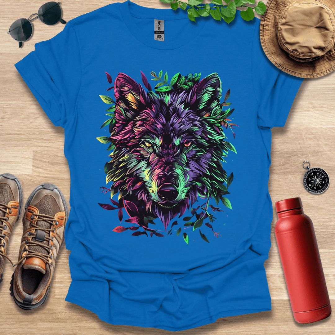 Mystic Leaf Wolf T-Shirt