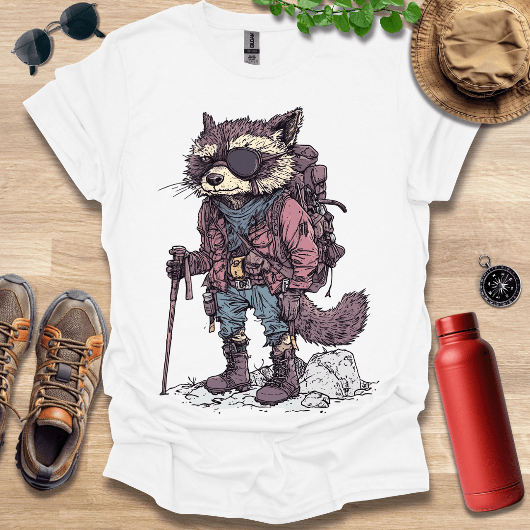 Rugged Raccoon Trekker T-Shirt