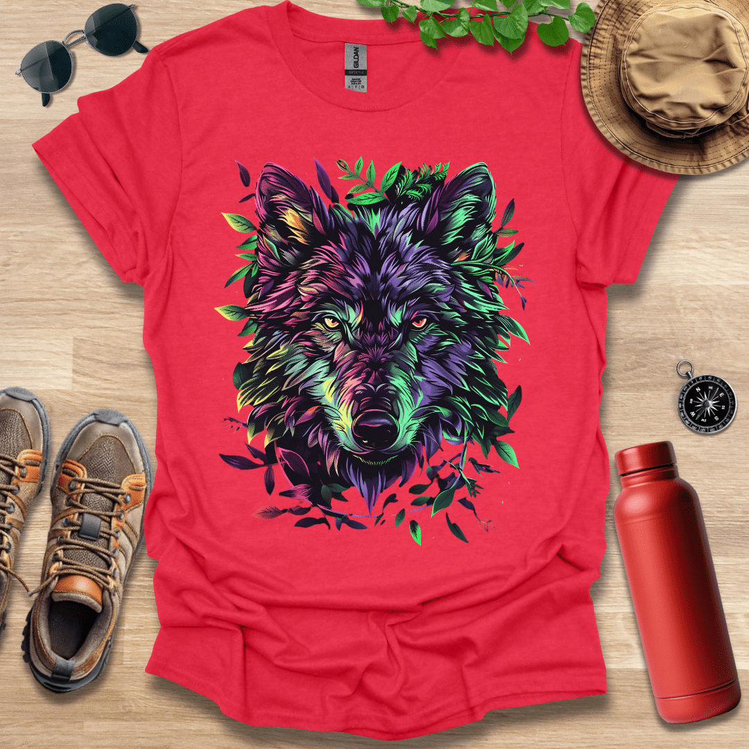 Mystic Leaf Wolf T-Shirt