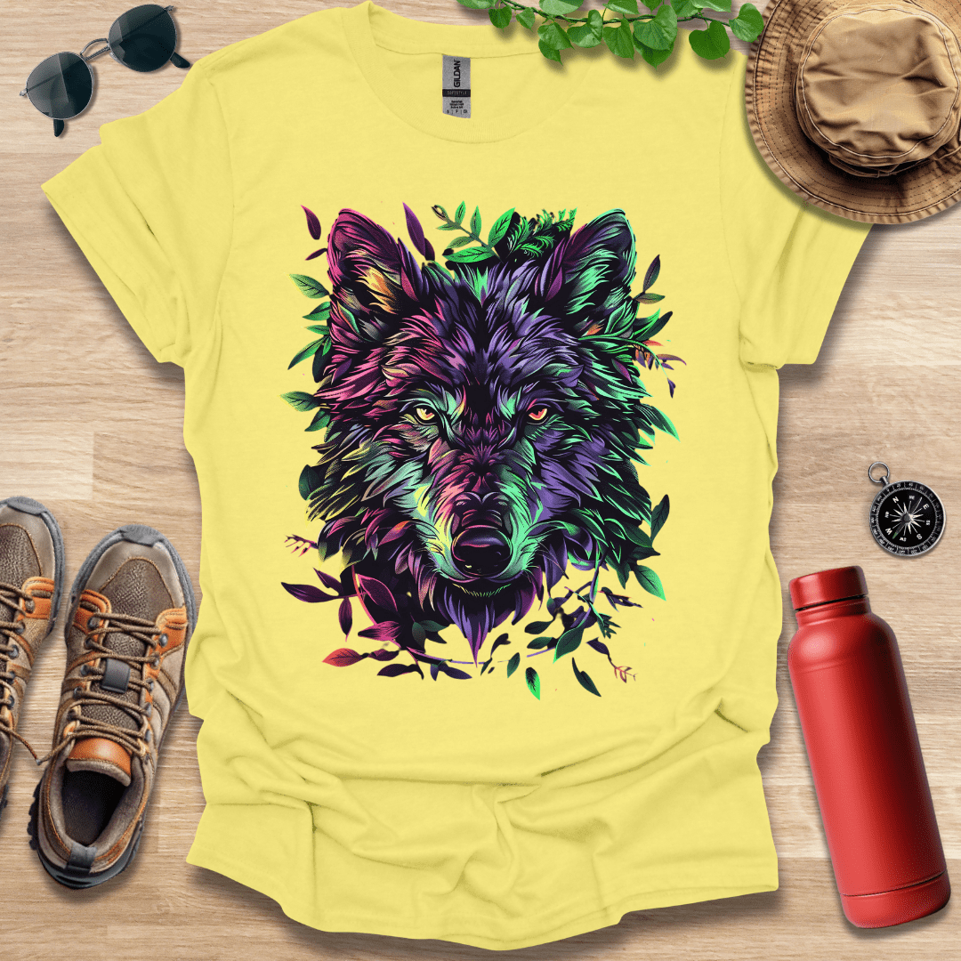 Mystic Leaf Wolf T-Shirt