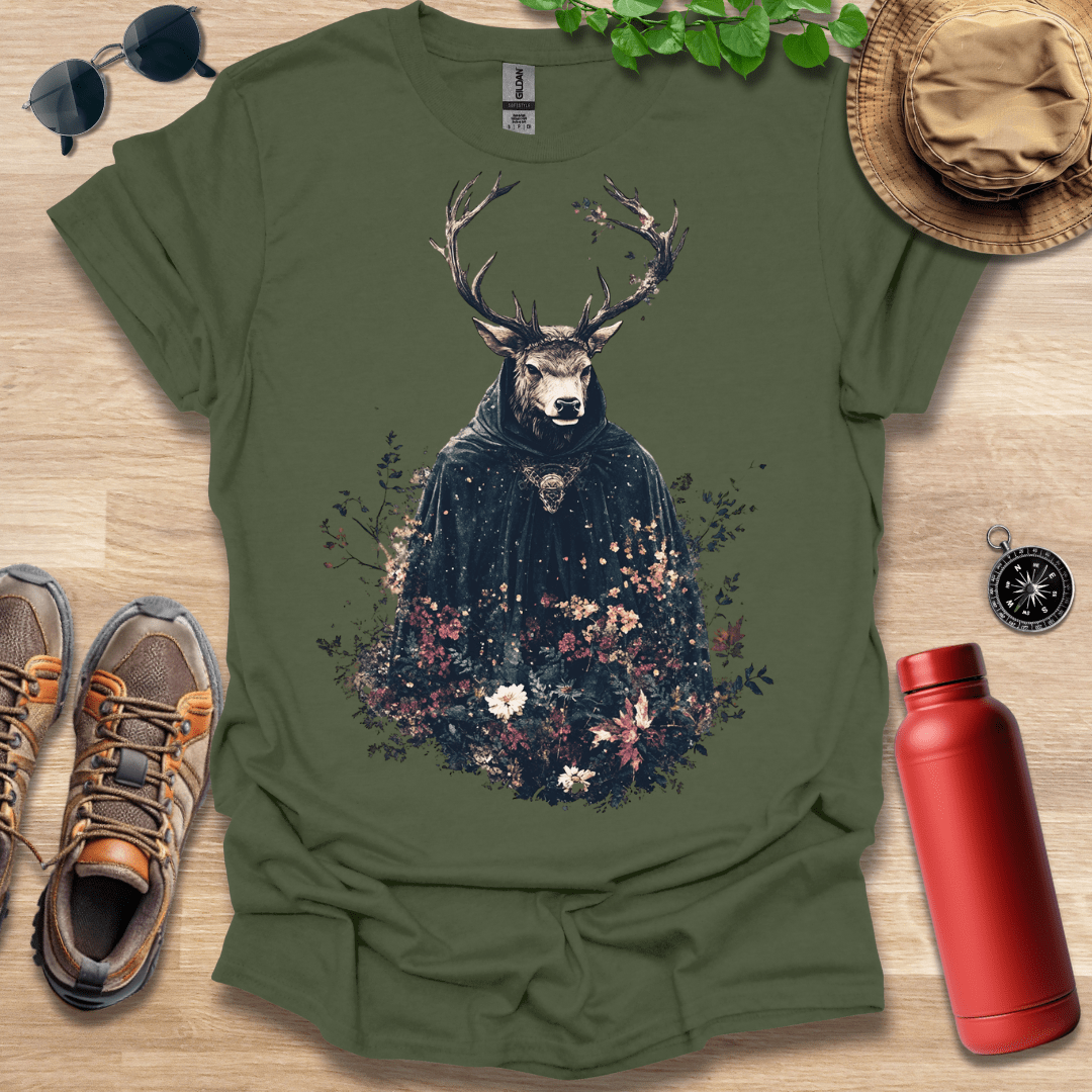 Forest Deer Shaman T-Shirt