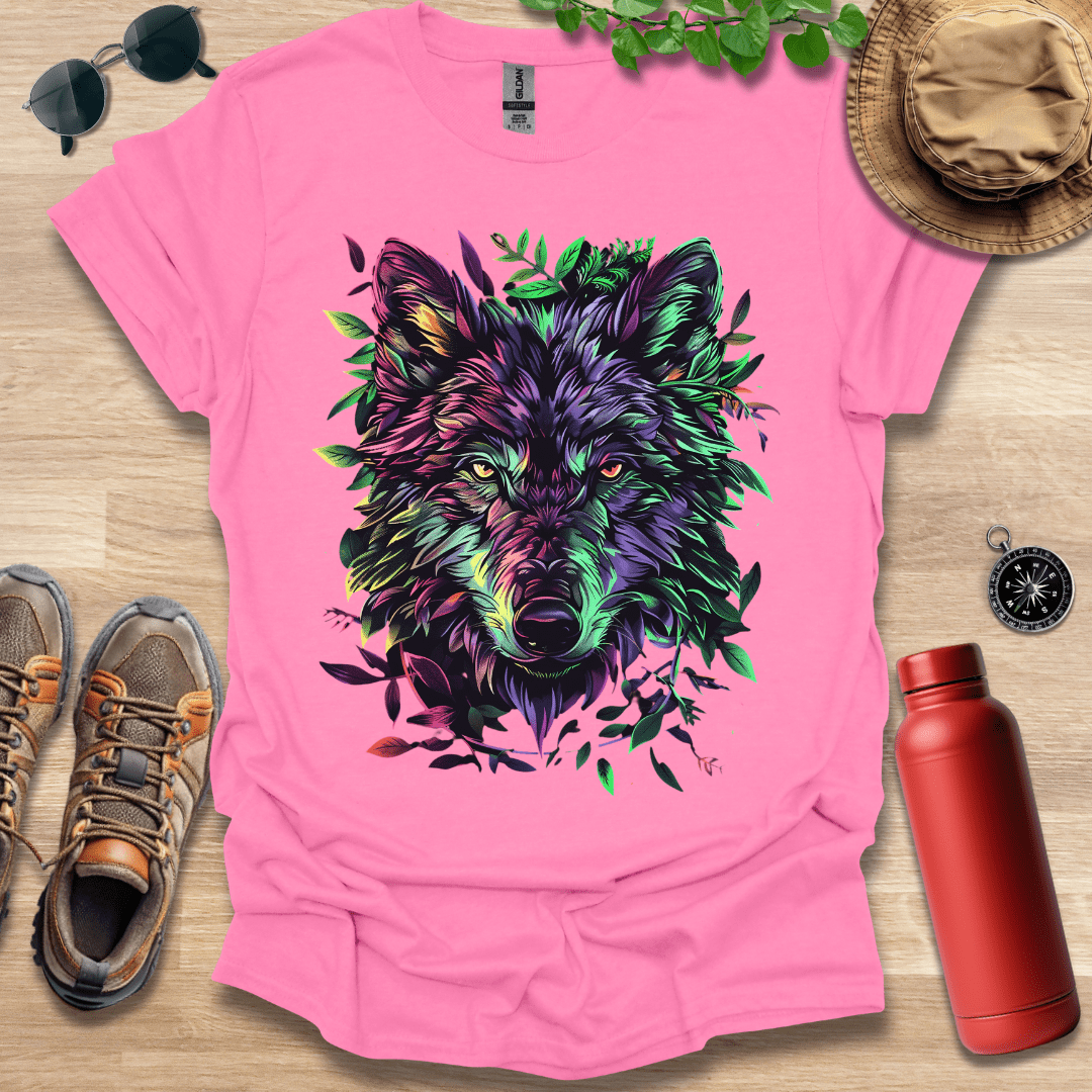 Mystic Leaf Wolf T-Shirt