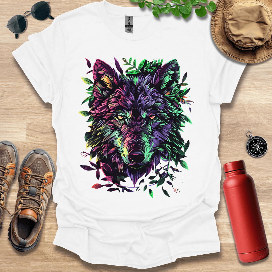 Mystic Leaf Wolf T-Shirt