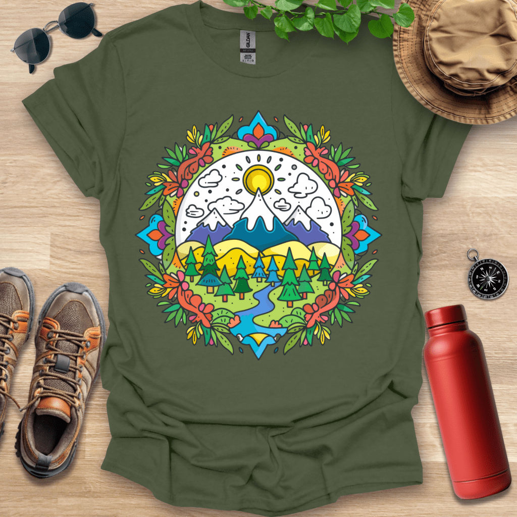 Sunny Pines Emblem T-Shirt