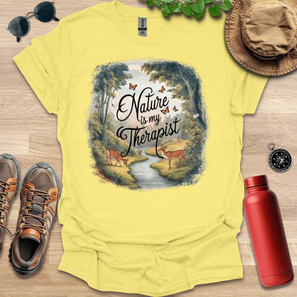 Nature is My Therapist T-Shirt