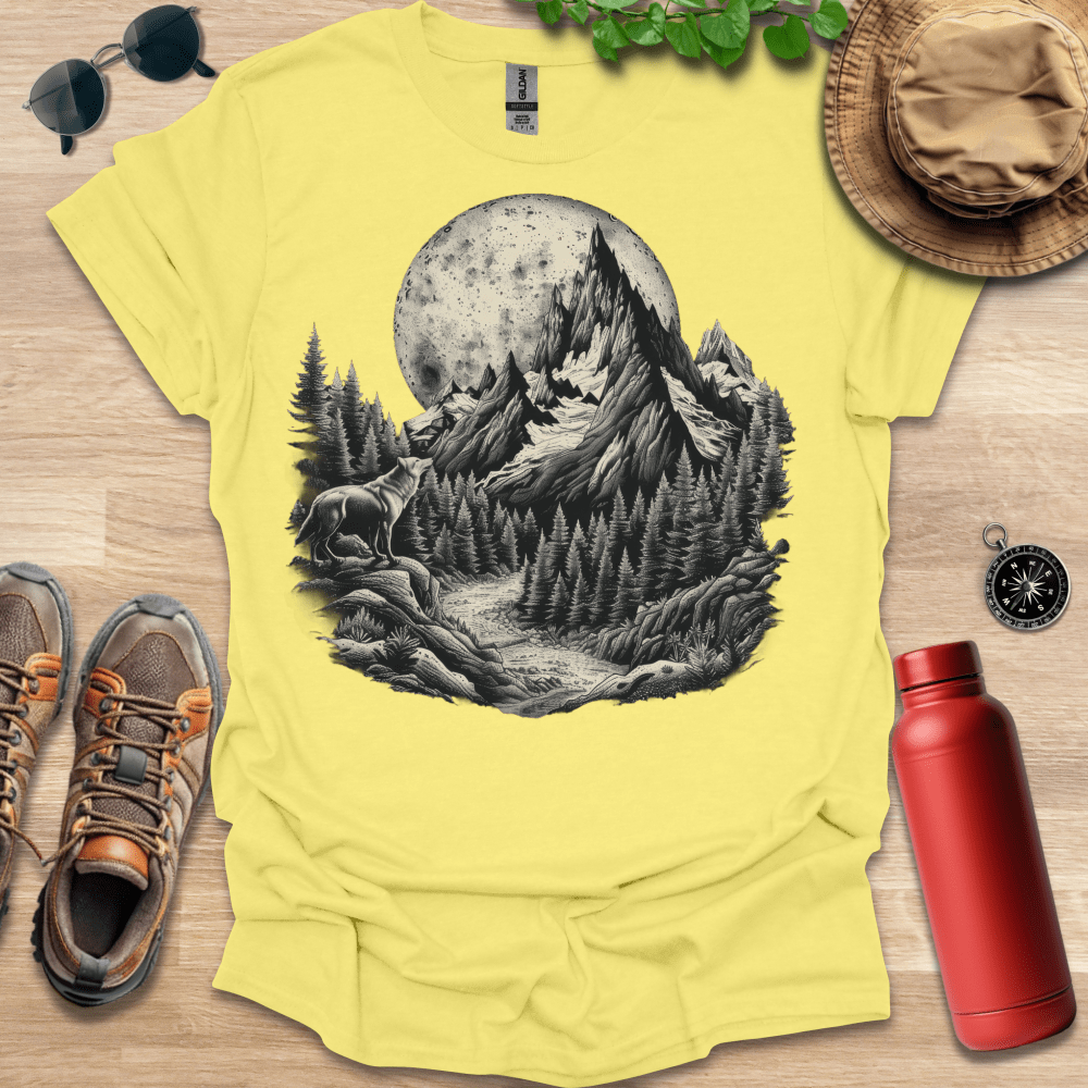 Nocturnal Wolf Peaks T-Shirt
