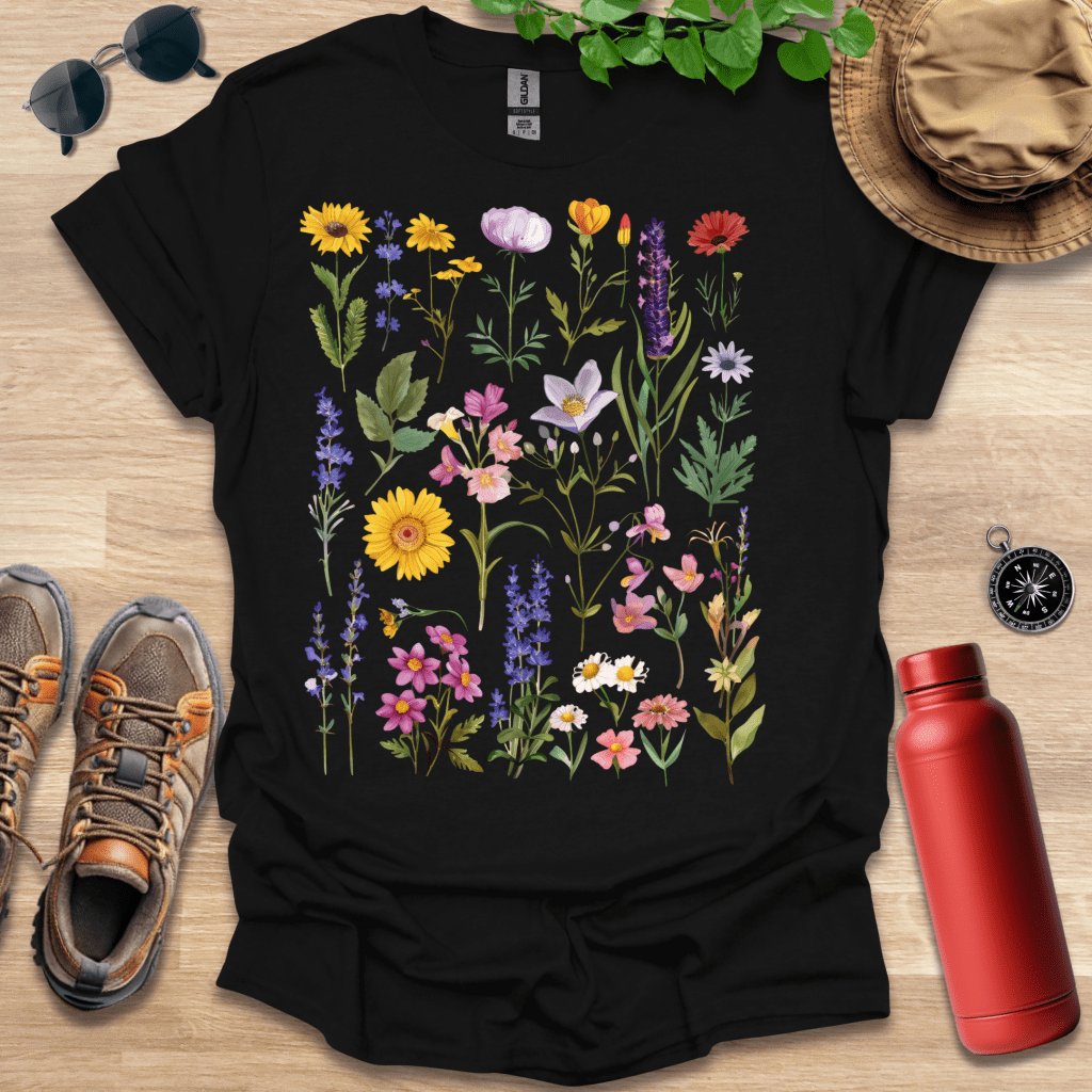 Vibrant Flower Collection T-Shirt