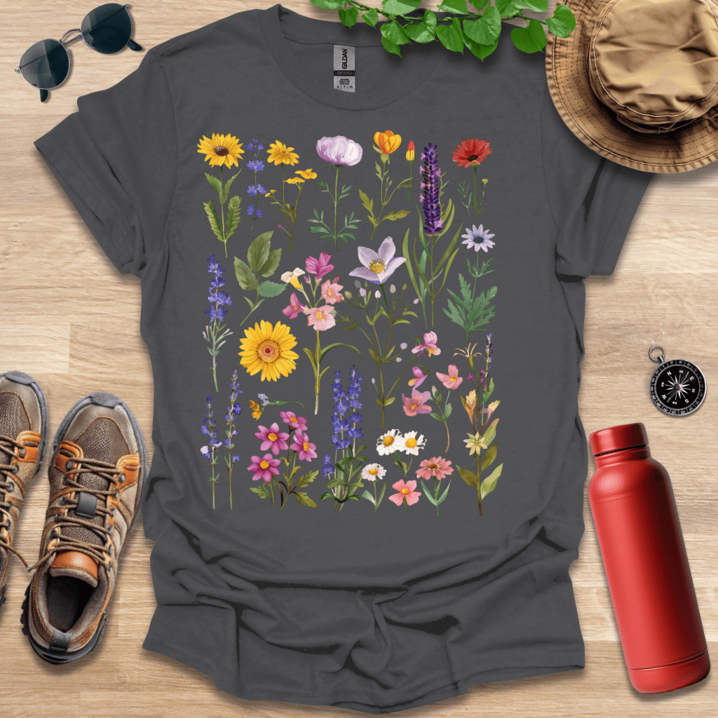 Vibrant Flower Collection T-Shirt