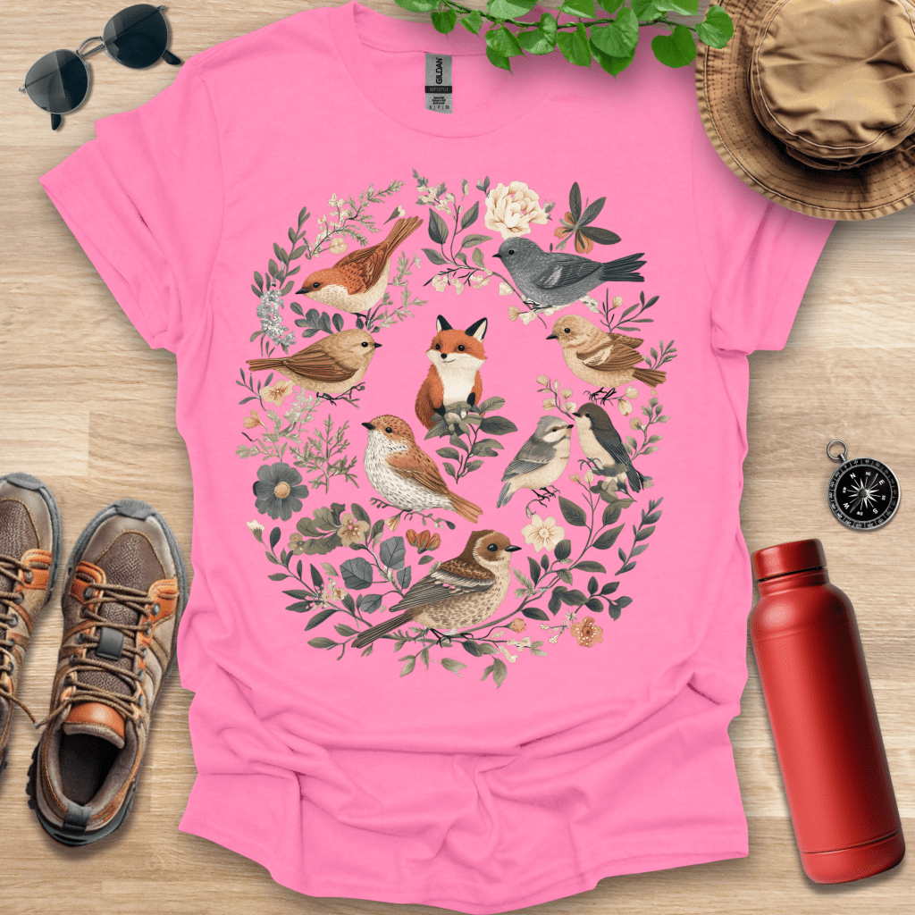 Floral Forest Friends T-Shirt