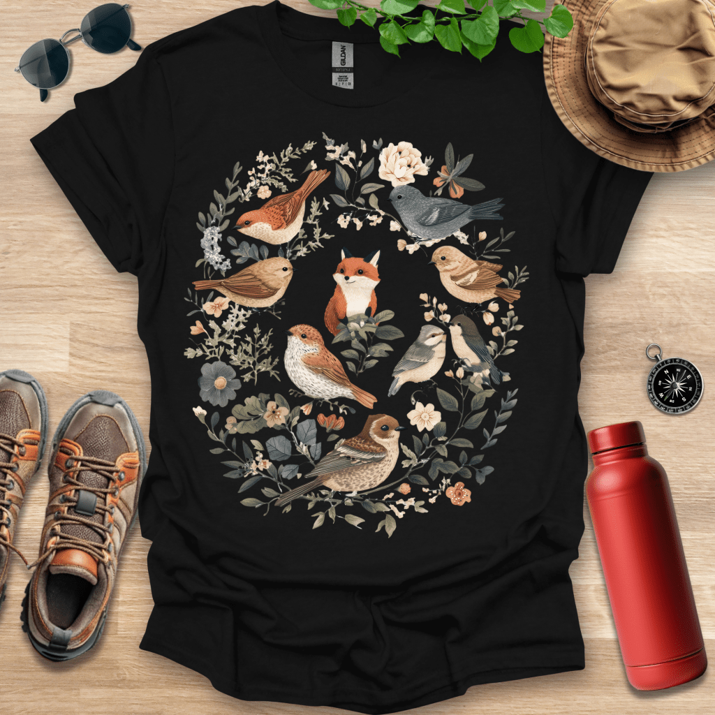 Floral Forest Friends T-Shirt