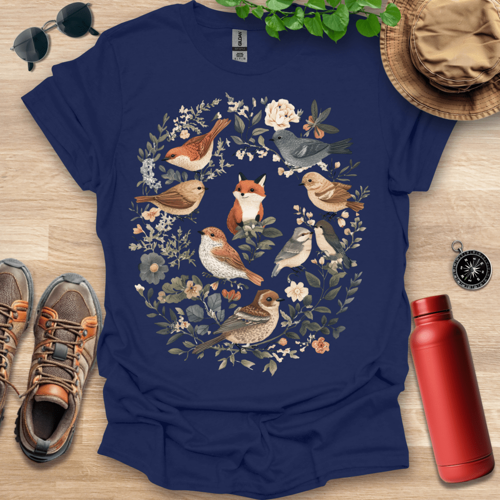 Floral Forest Friends T-Shirt