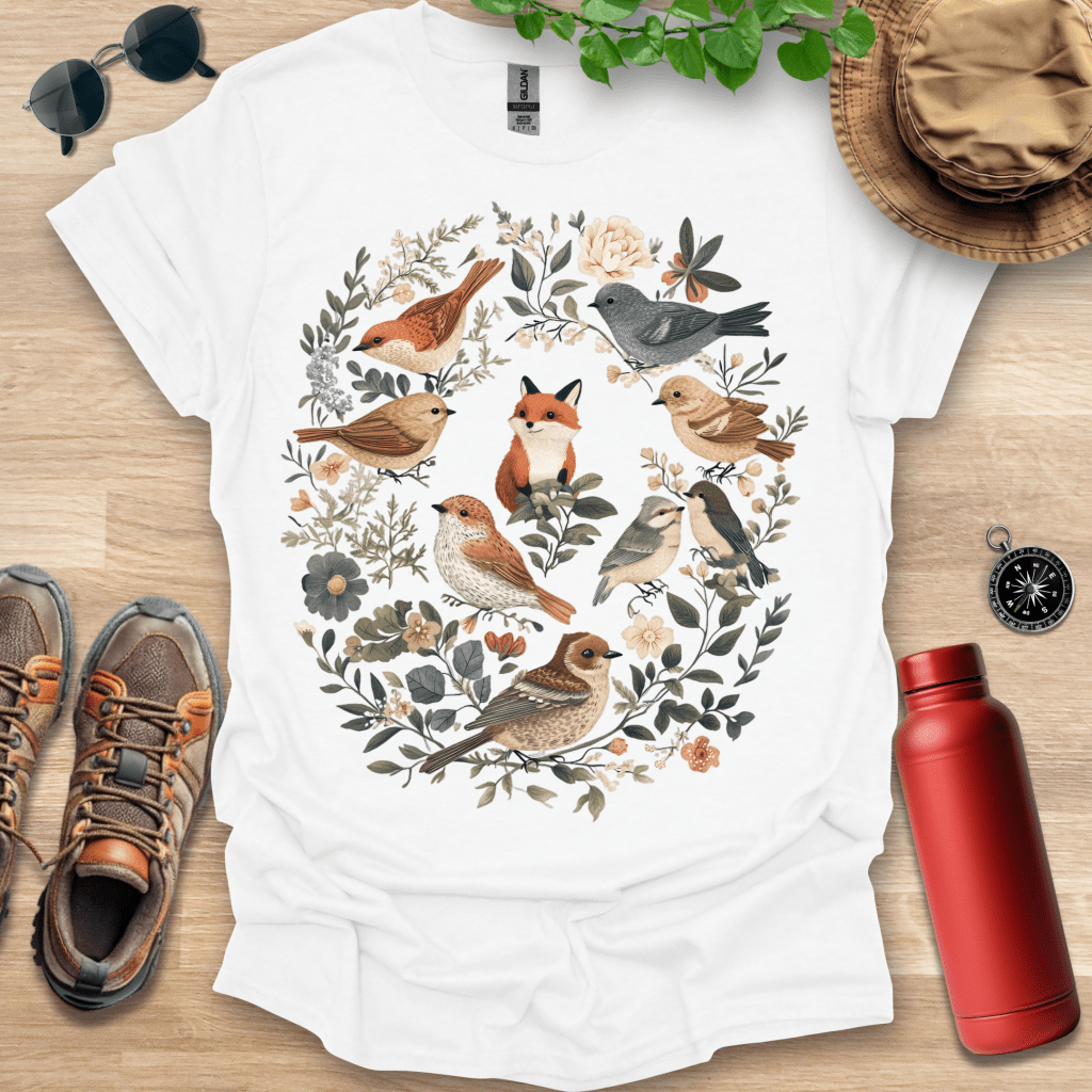 Floral Forest Friends T-Shirt