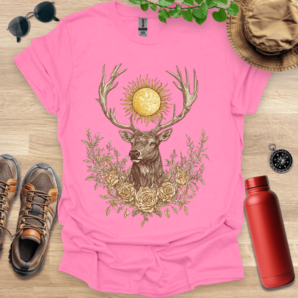 Gilded Sun Stag T-Shirt
