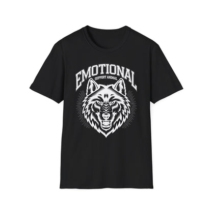 Emotional Support Wolf T-Shirt