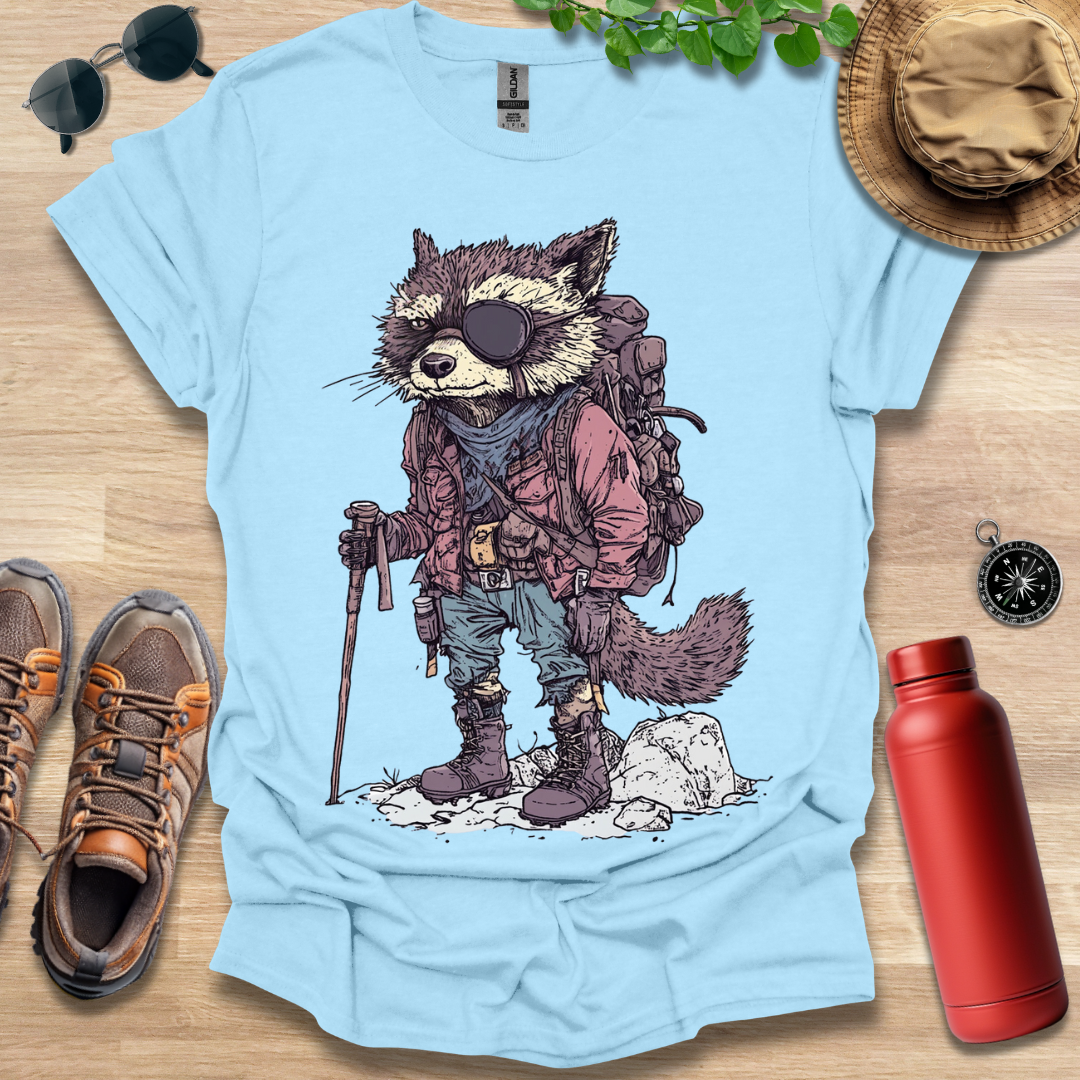 Rugged Raccoon Trekker T-Shirt