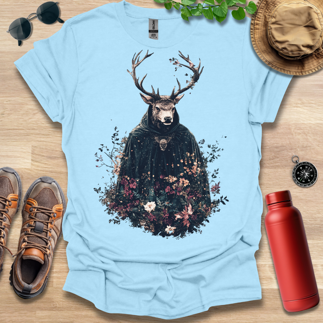 Forest Deer Shaman T-Shirt