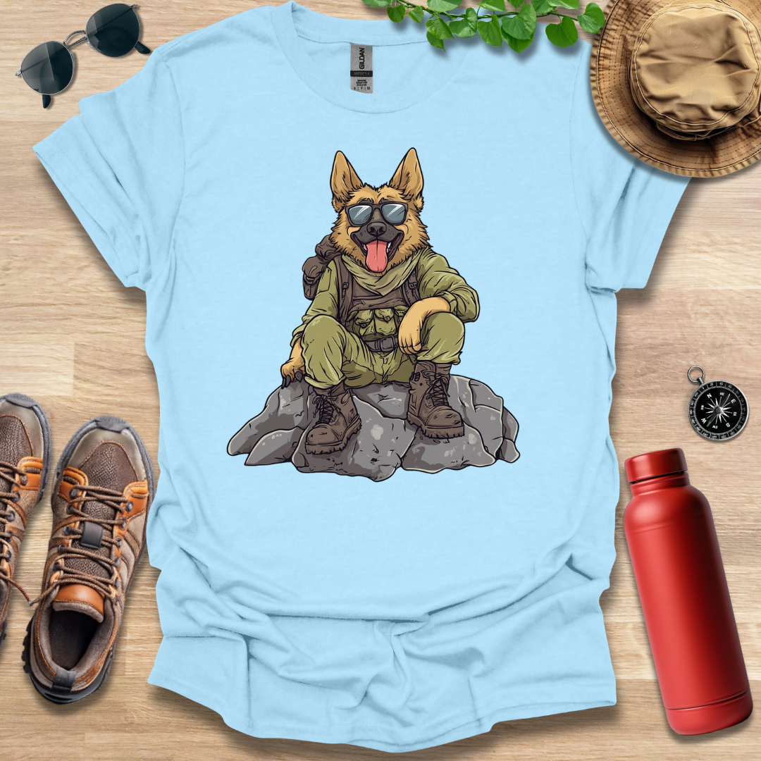 German Shepherd Trekker T-Shirt