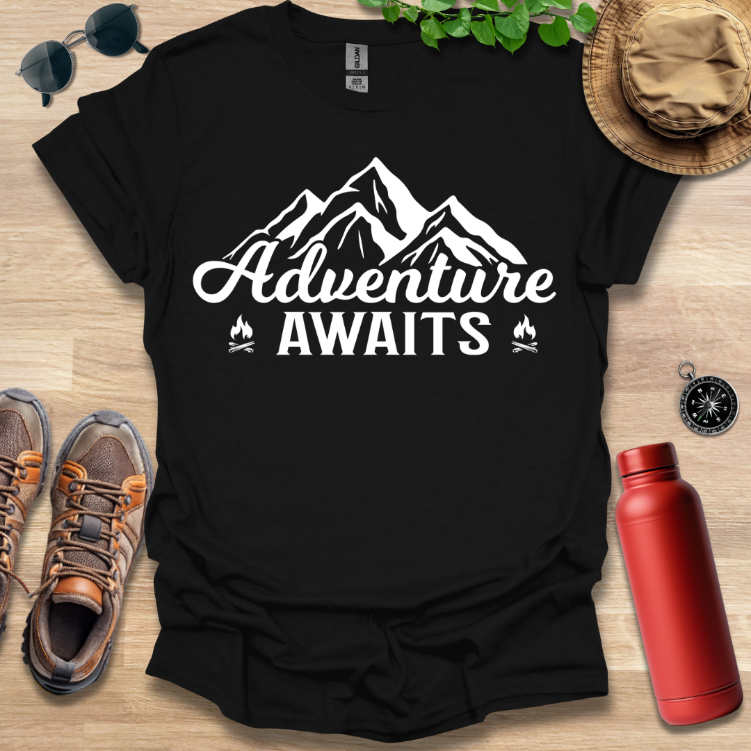 Adventure Awaits Simple T-Shirt