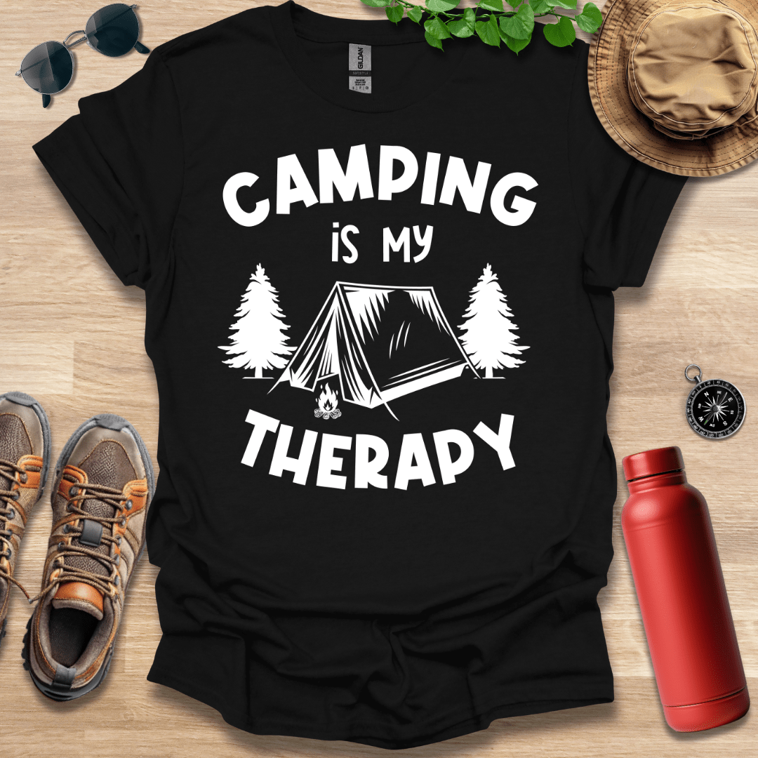 Camping Is My Therapy T-Shirt