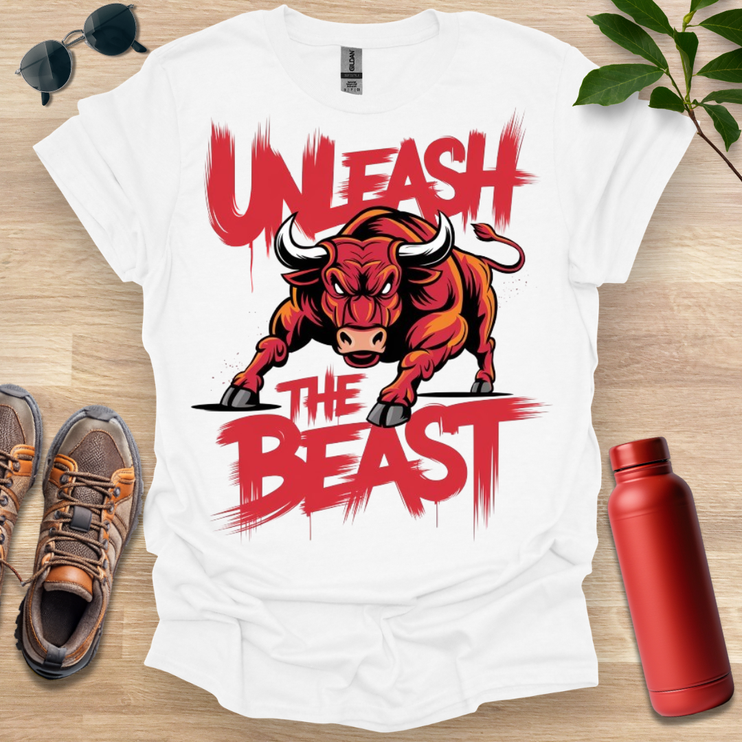 Unleash the Beast Bull T-Shirt