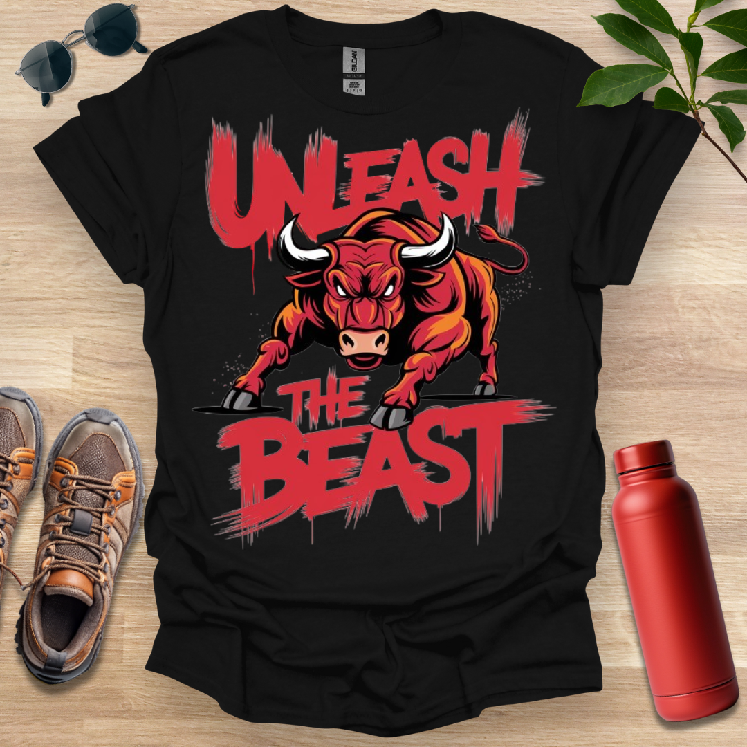 Unleash the Beast Bull T-Shirt