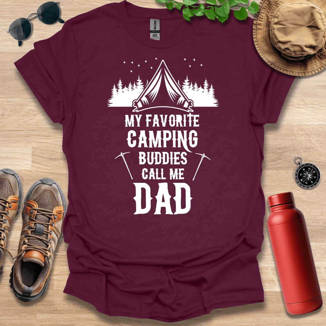 Camping Buddies Call Me Dad T-Shirt