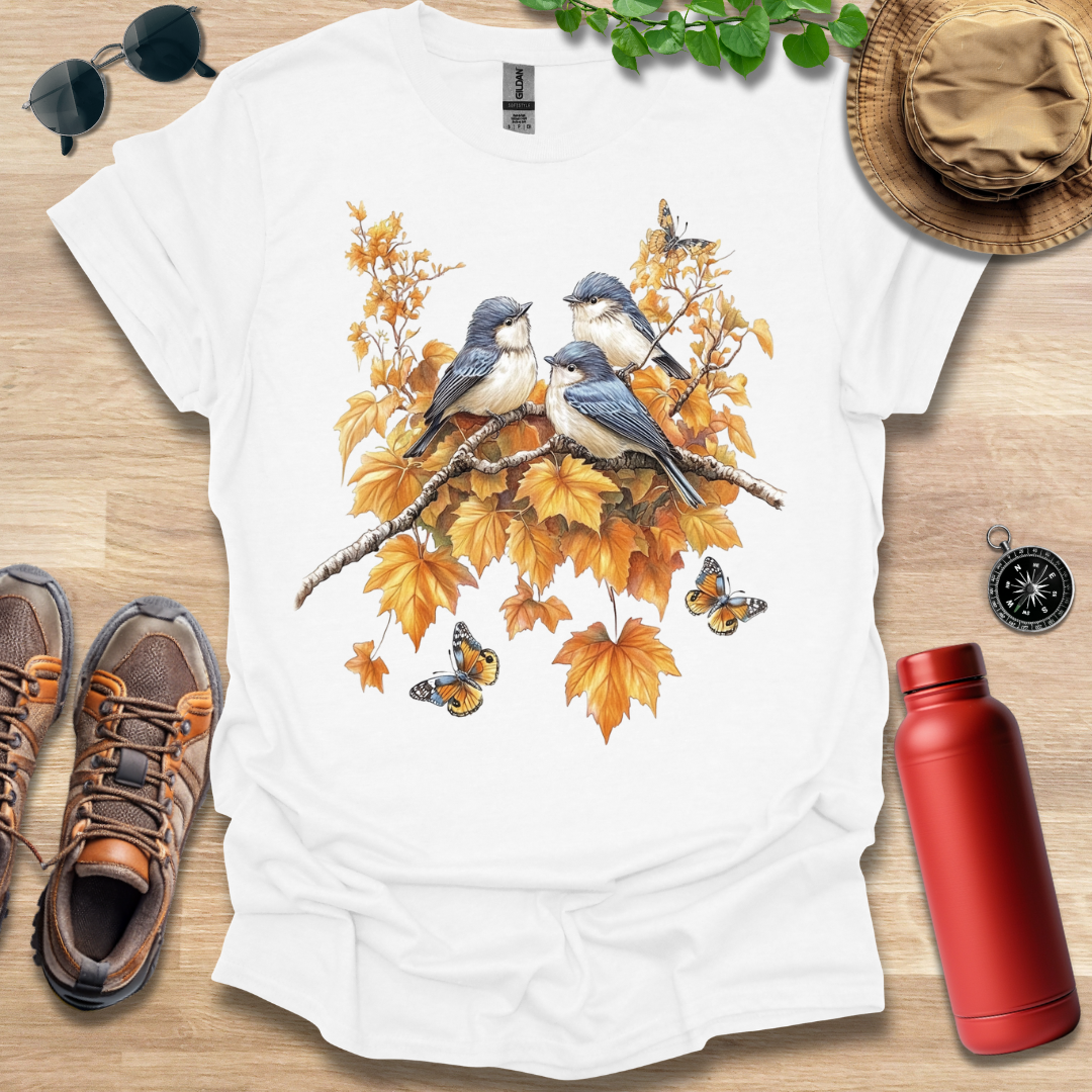 Autumn Feathered Friends T-Shirt