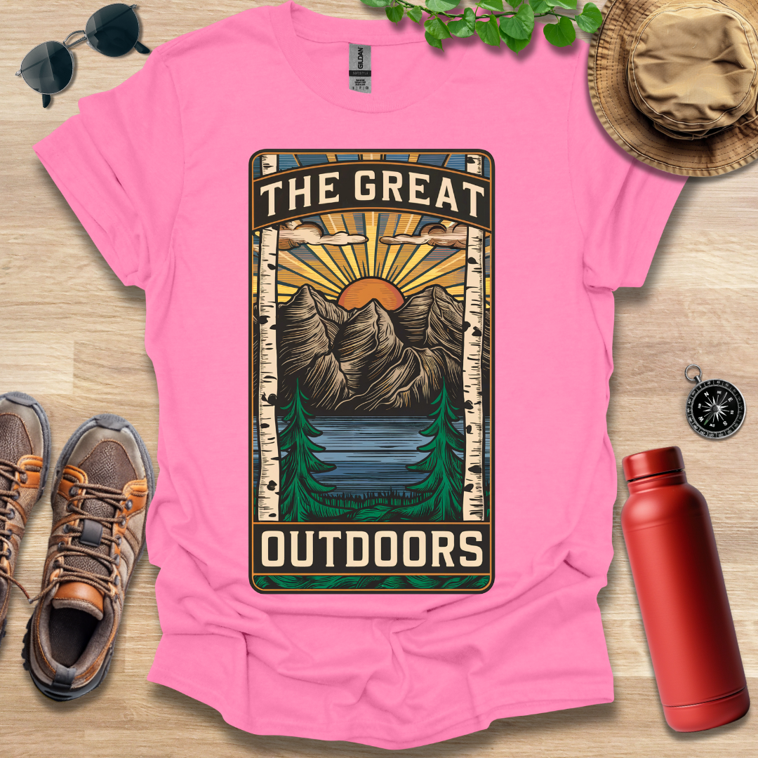 The Great Outdoors Badge T-Shirt