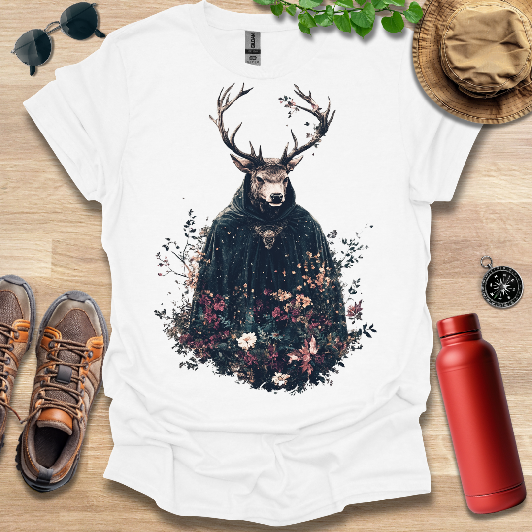 Forest Deer Shaman T-Shirt