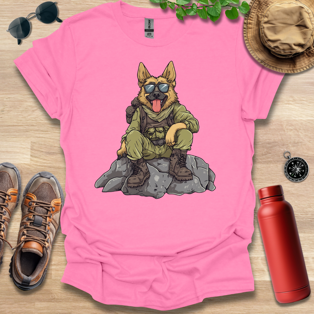 German Shepherd Trekker T-Shirt