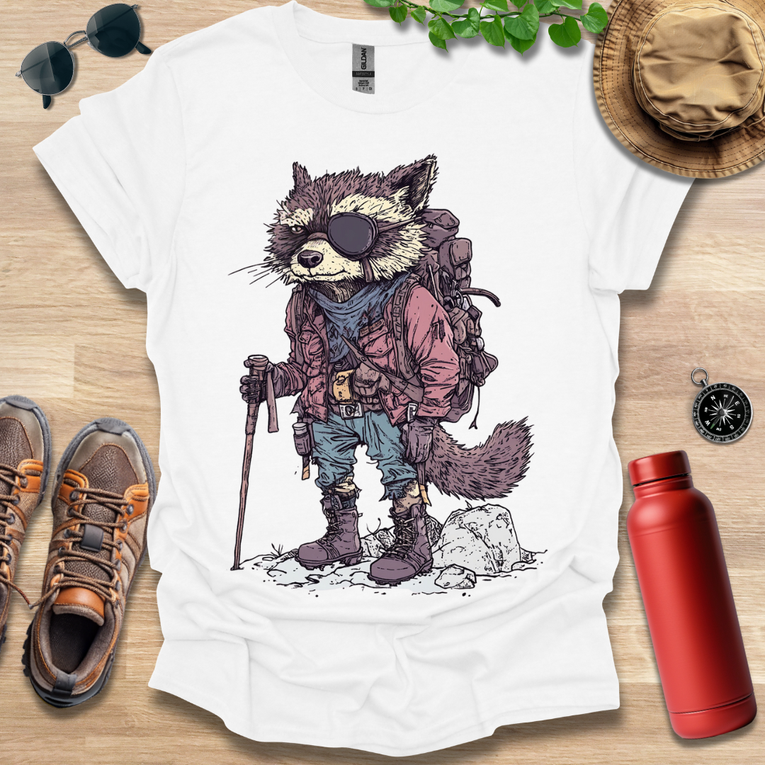 Rugged Raccoon Trekker T-Shirt