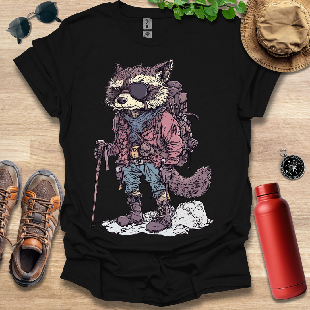 Rugged Raccoon Trekker T-Shirt