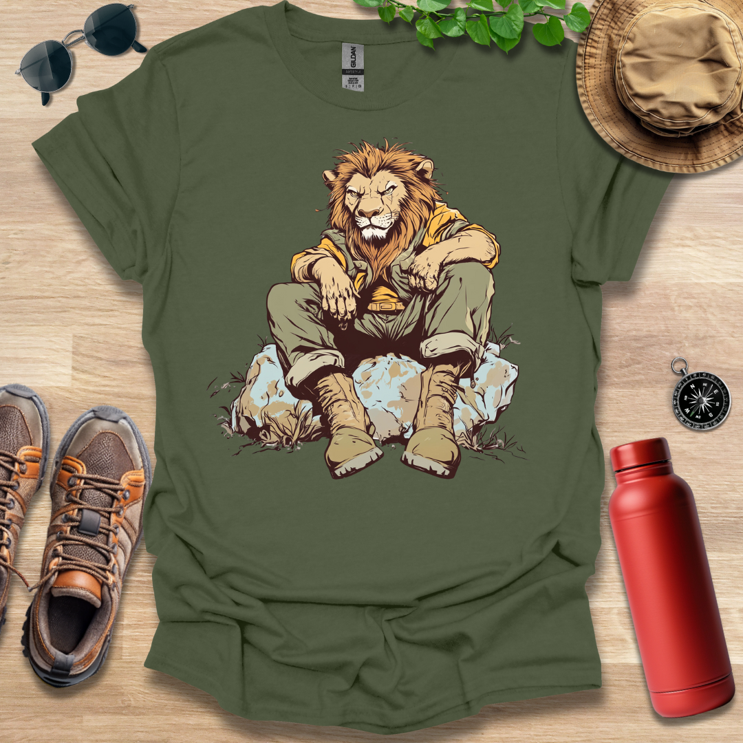 Rugged Lion Trekker T-Shirt