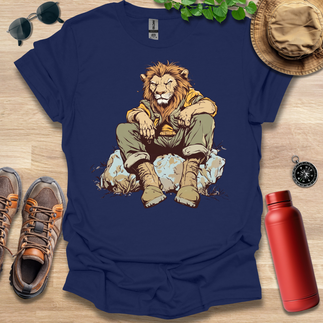 Rugged Lion Trekker T-Shirt