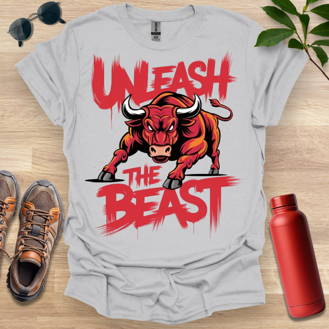 Unleash the Beast Bull T-Shirt