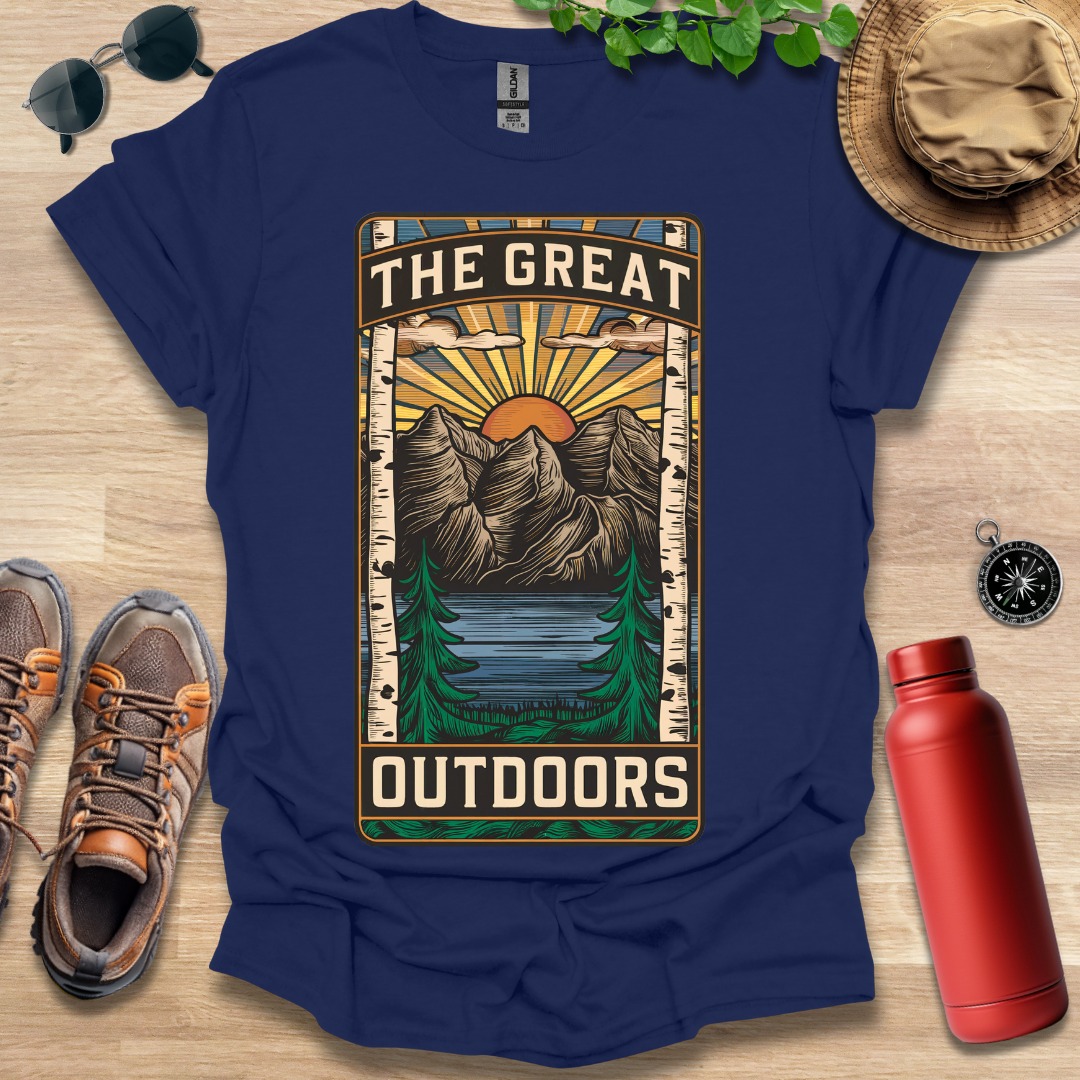 The Great Outdoors Badge T-Shirt