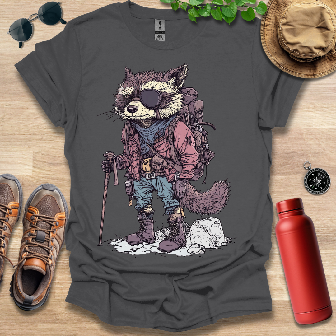 Rugged Raccoon Trekker T-Shirt