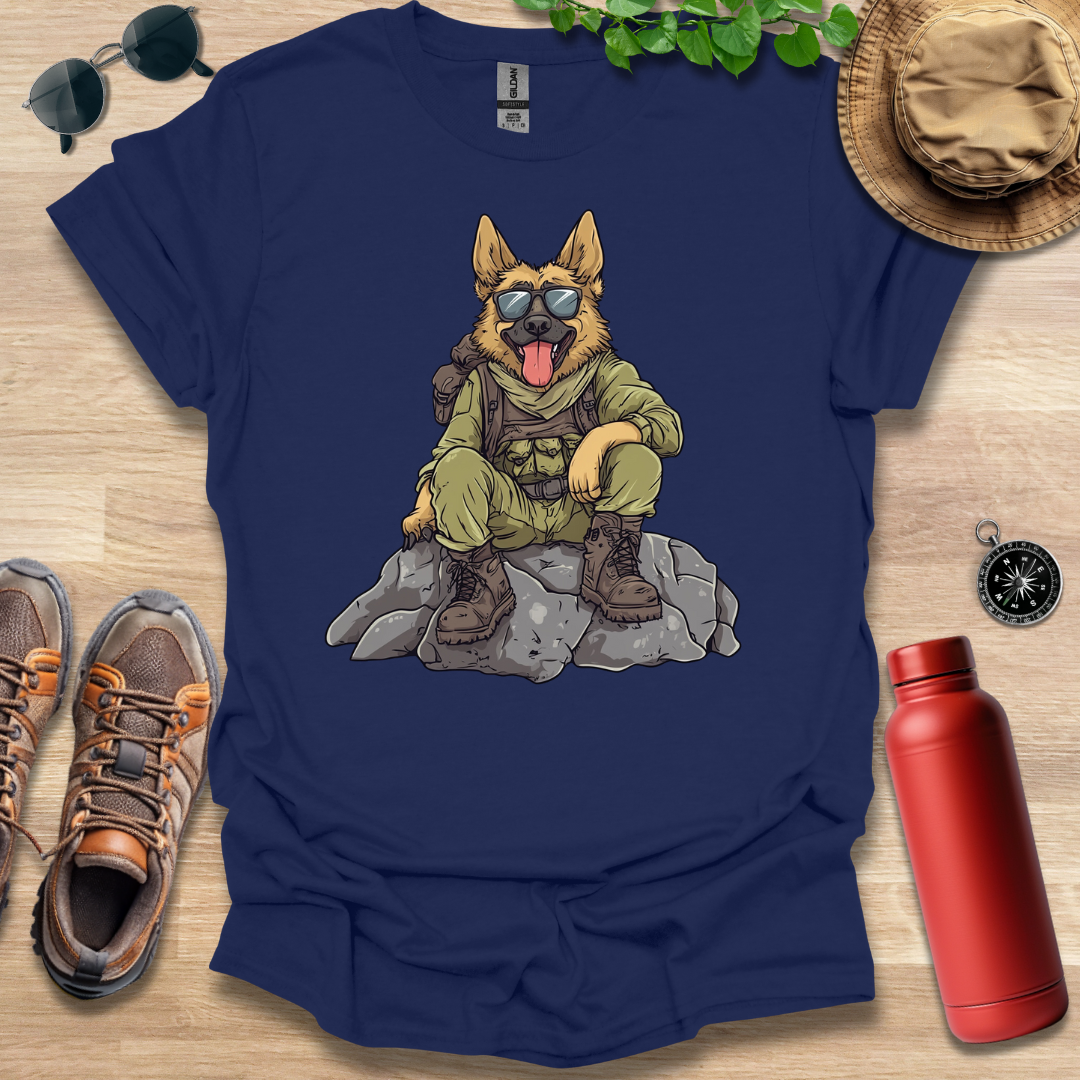 German Shepherd Trekker T-Shirt