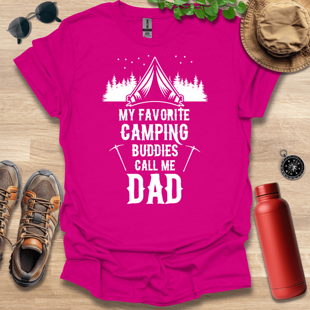 Camping Buddies Call Me Dad T-Shirt