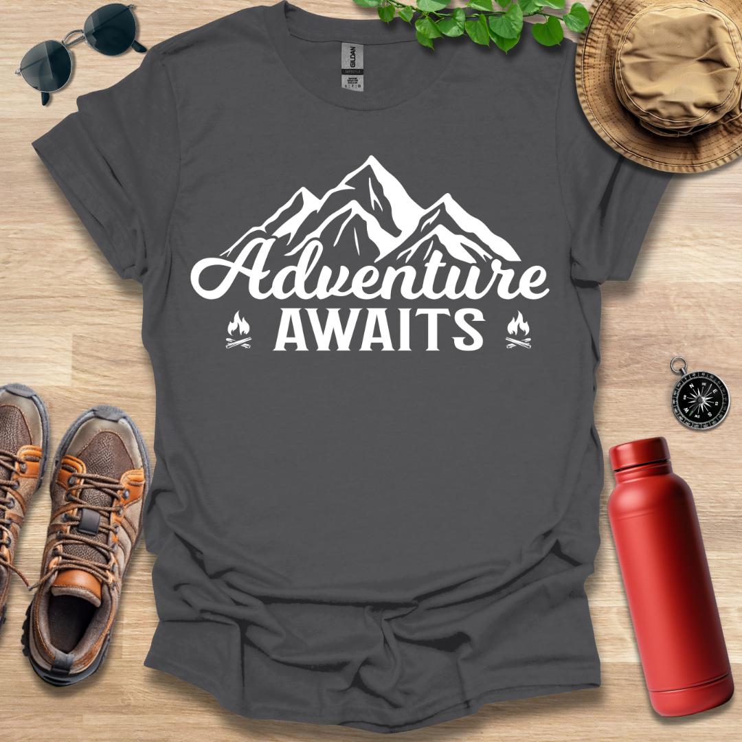 Adventure Awaits Simple T-Shirt