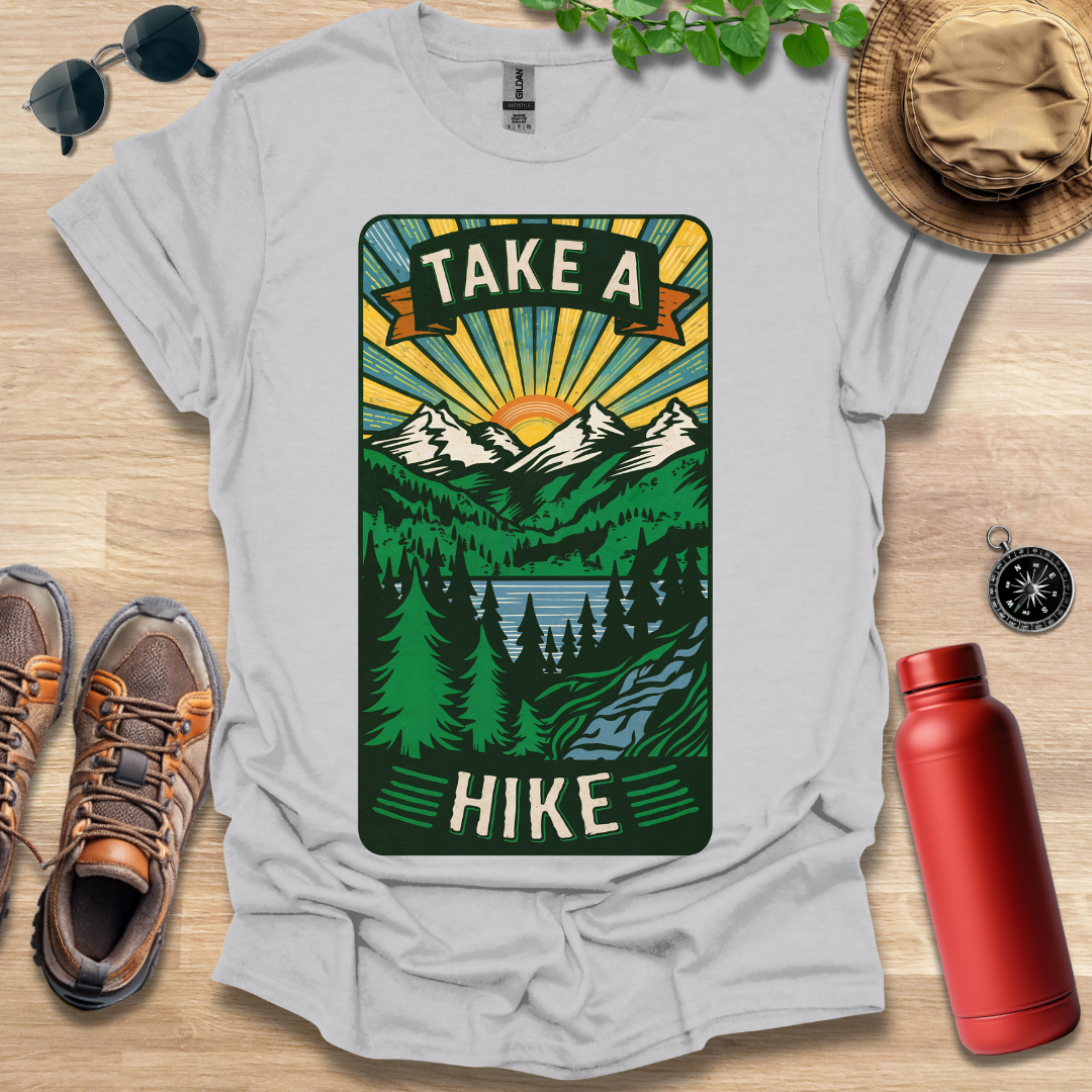 Take a Hike Badge T-Shirt