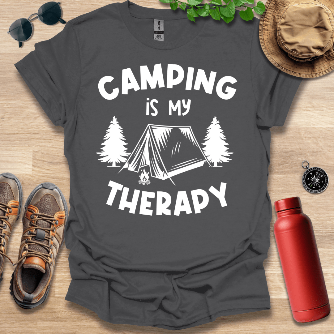 Camping Is My Therapy T-Shirt