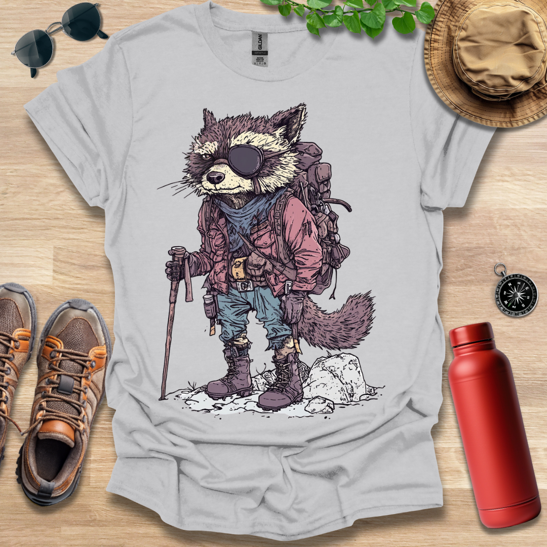 Rugged Raccoon Trekker T-Shirt