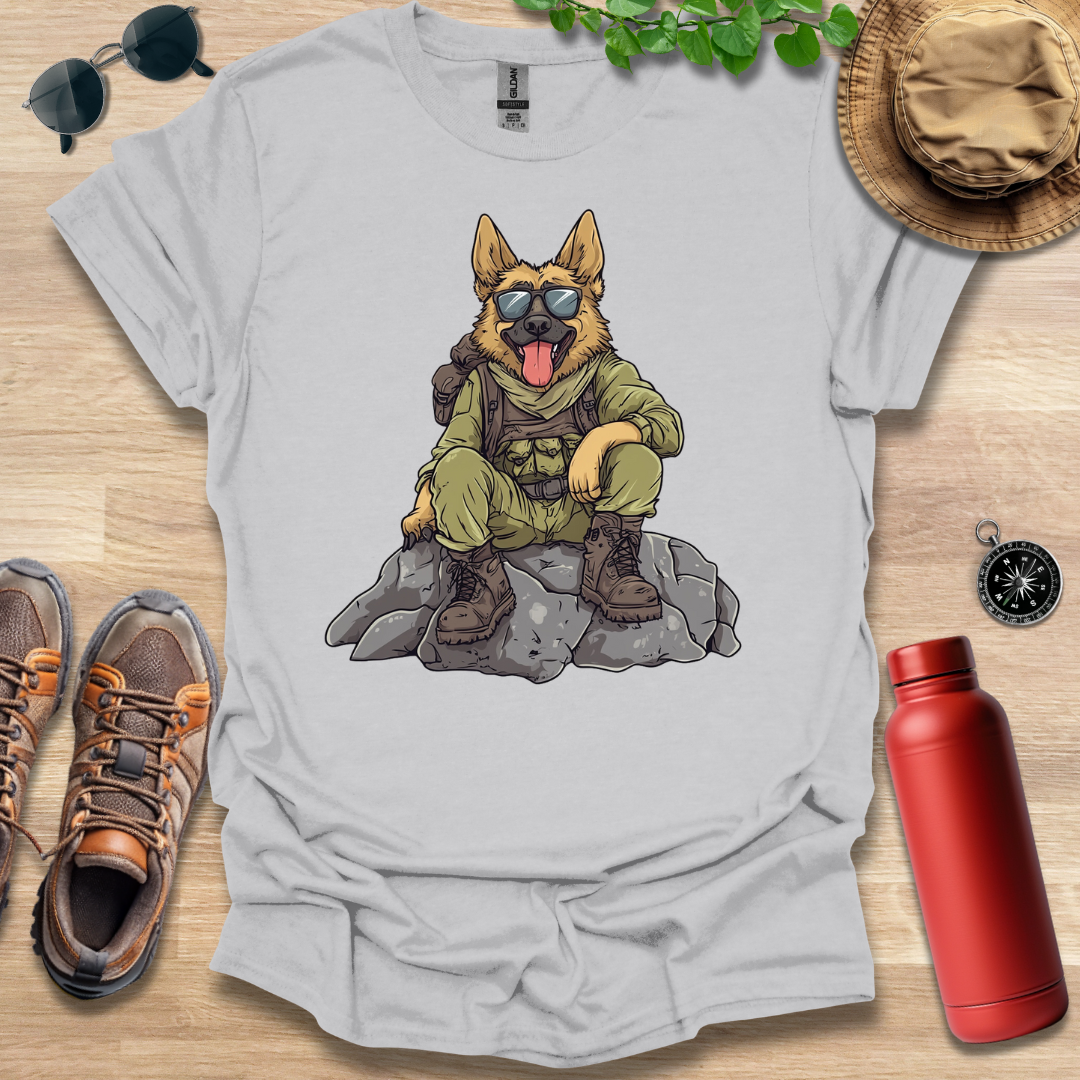 German Shepherd Trekker T-Shirt