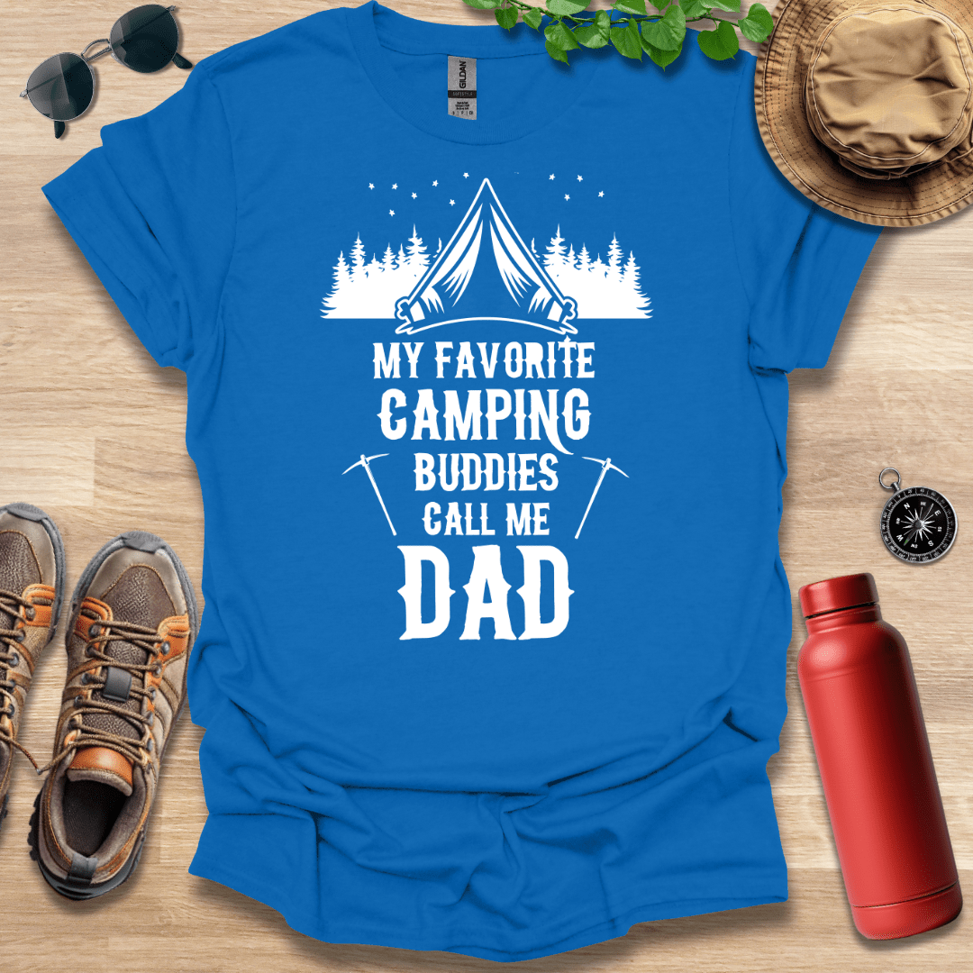 Camping Buddies Call Me Dad T-Shirt