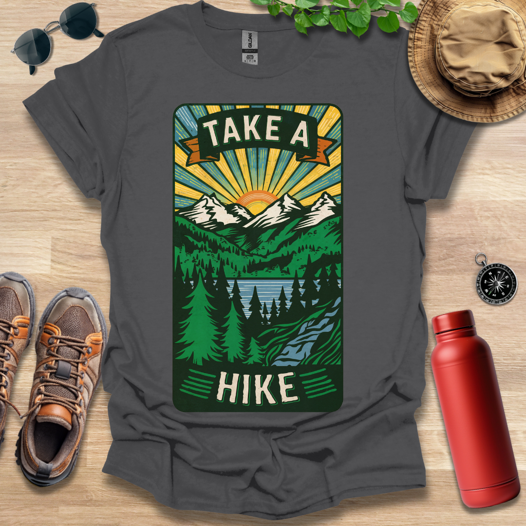 Take a Hike Badge T-Shirt