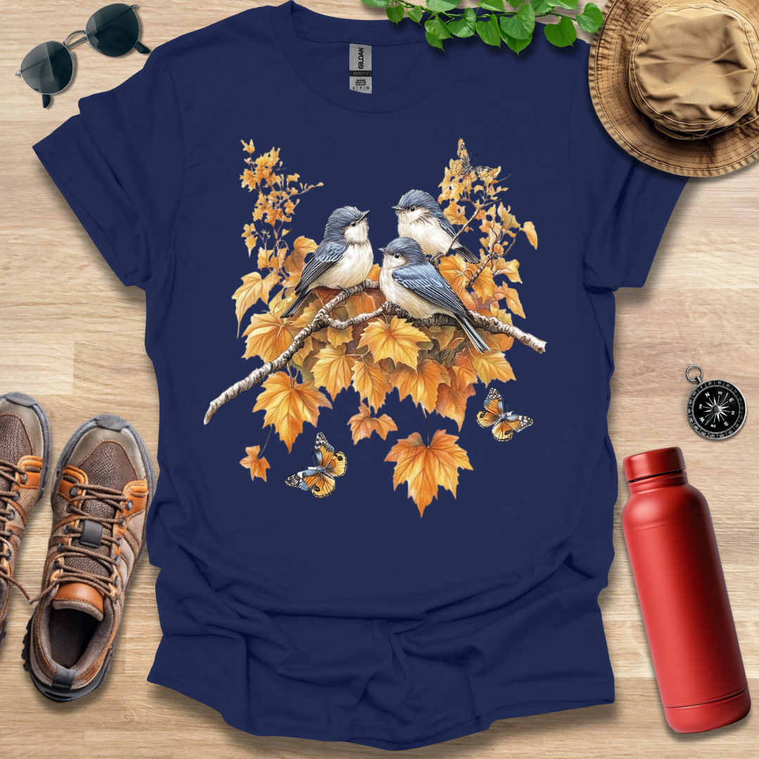 Autumn Feathered Friends T-Shirt