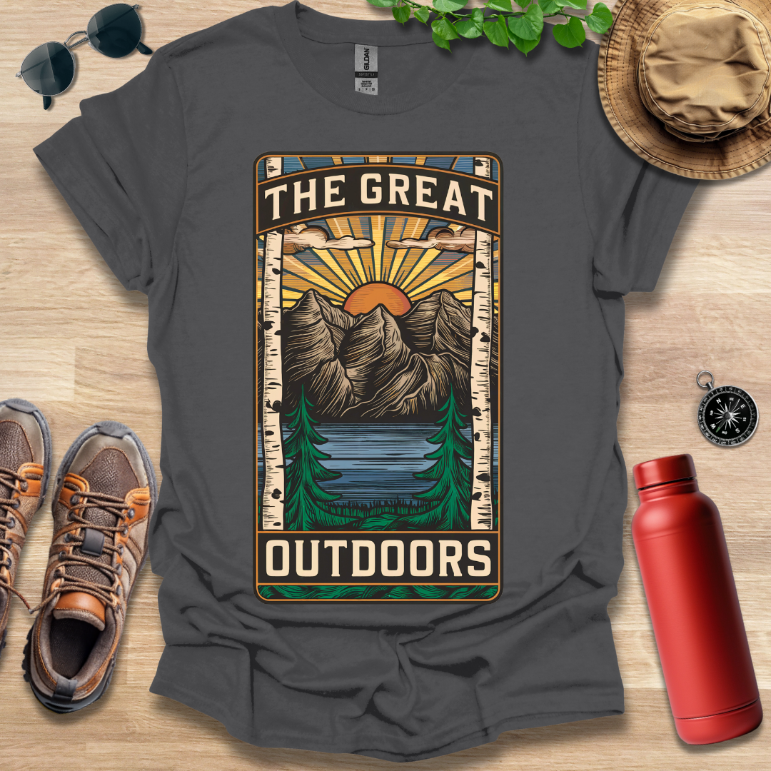 The Great Outdoors Badge T-Shirt