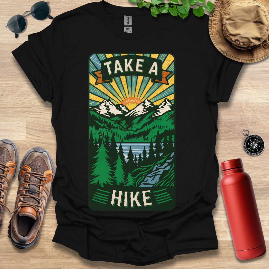 Take a Hike Badge T-Shirt