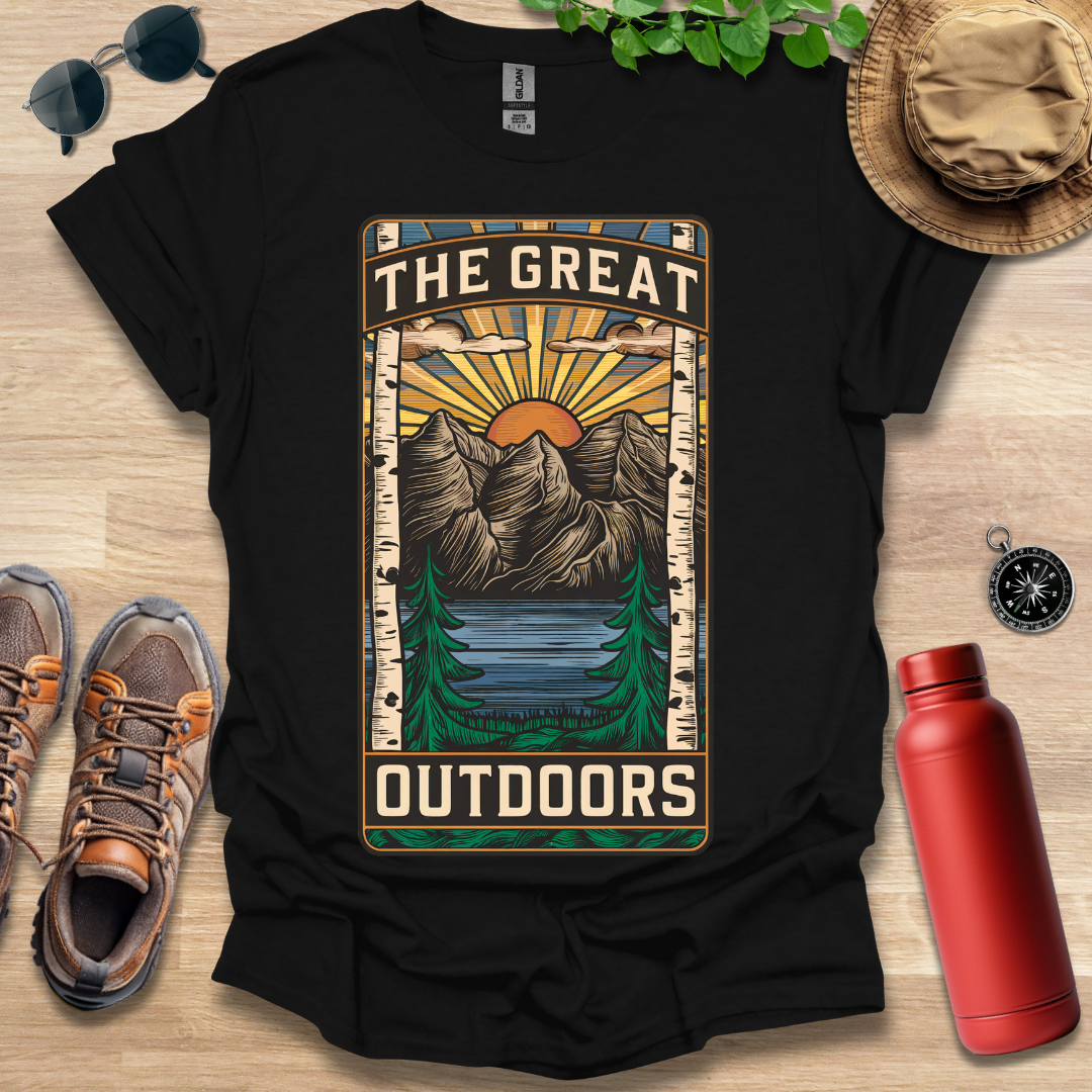 The Great Outdoors Badge T-Shirt